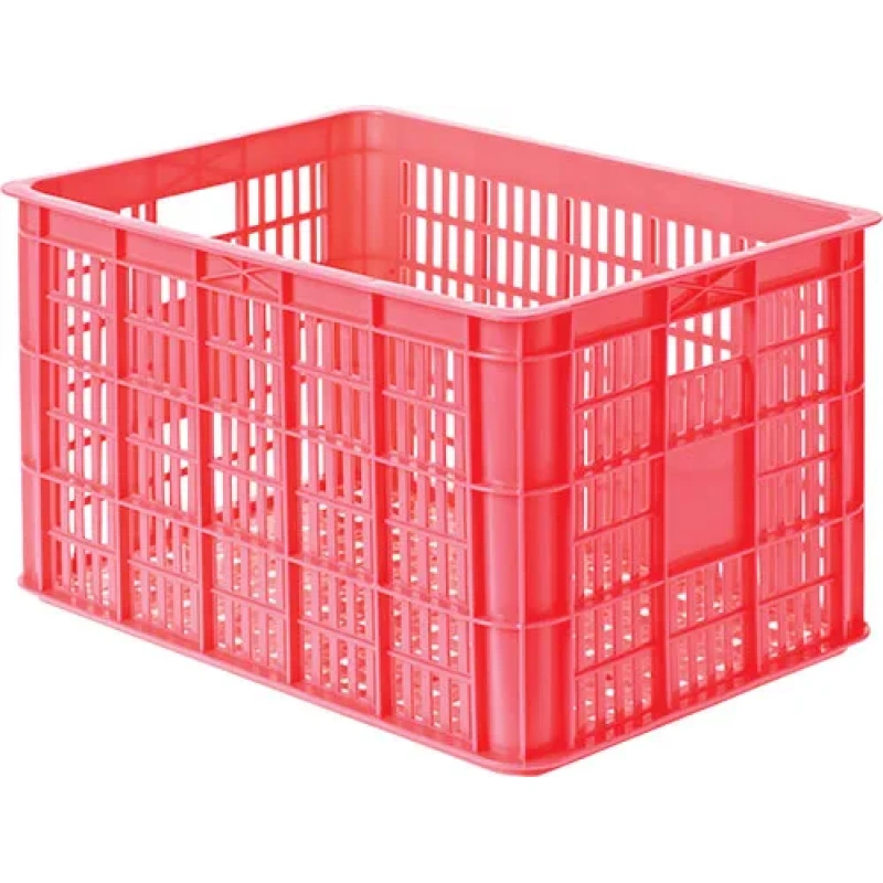 Fietskrat Basil roze 50L