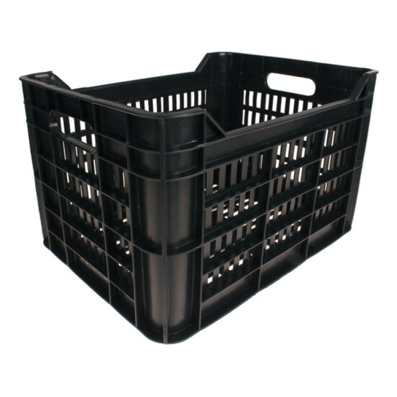 Fietskrat Willex zwart 30L